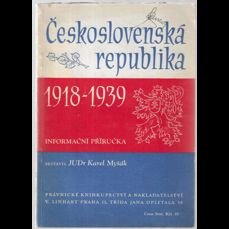 Československá republika 1918-1939 / Informační příručka