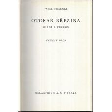 Otokar Březina / Mládí a přerod (Genese díla)