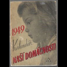 Kalendář naší domácnosti 1949 (ilustrace V. Kubašta)