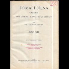 Domácí dílna 1927 (roč. XII.)