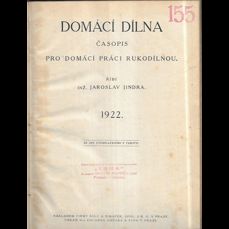 Domácí dílna 1922 (roč. V.)