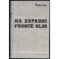 Na západní frontě klid (1. české vydání, 1929)