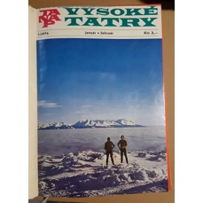 Časopis Vysoké Tatry / ročníky 1976, 1977 (6+6 čísel)
