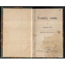 Vesnický román (2. vydání, 1869)