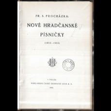 Nové hradčanské písničky (1918-1923)