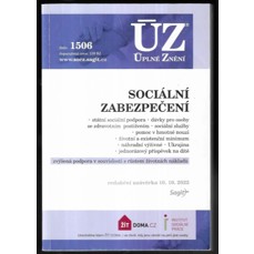 ÚZ - Úplné znění 1506 / Sociální zabezpečení (2022)