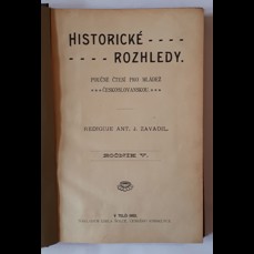 Historické rozhledy - Poučné čtení pro mládež Českoslovanskou / Ročník V. (1902)