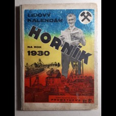 Lidový kalendář Horník na rok 1930