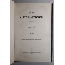 Epištoly Kutnohorské (1896)